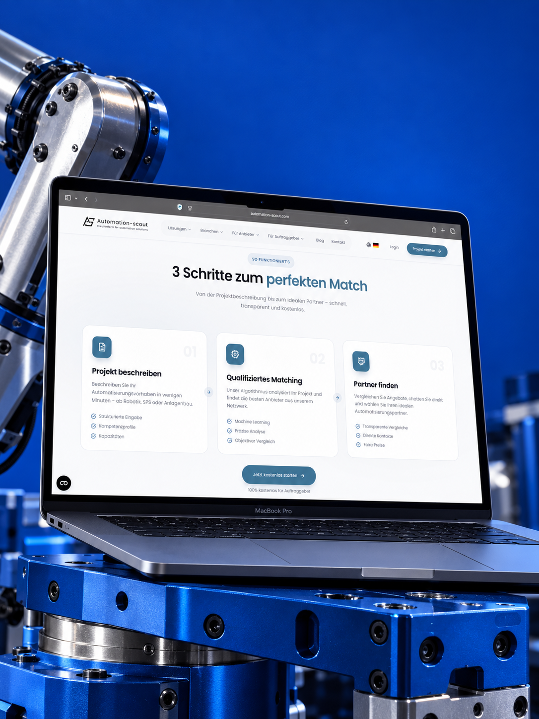 Generiertes Projektmotiv für Automation-scout